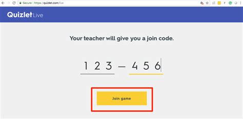 quizlet game pin|quizlet enter game pin.